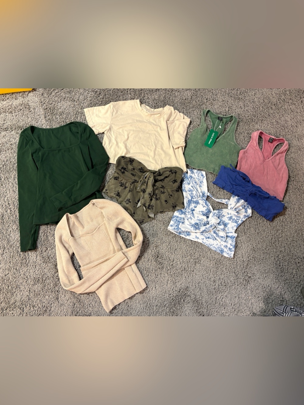 SHEIN Assorted Women's Summer Tops - Multi Color Mix, perfect summer bundle! S